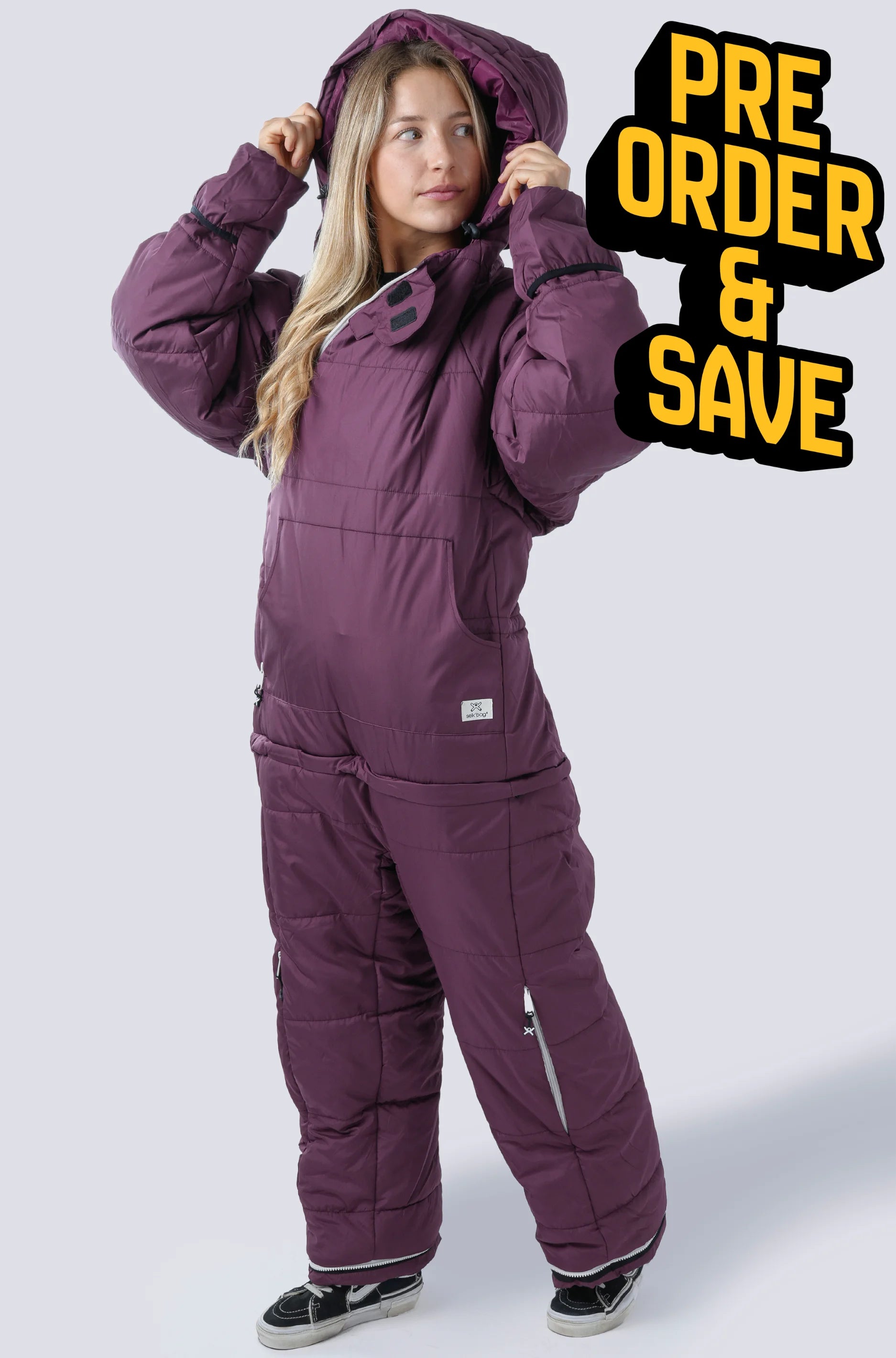 Selk’Bag Lite 6G Violet Cockatoo Taille S - Sac De Couchage Portable Adulte