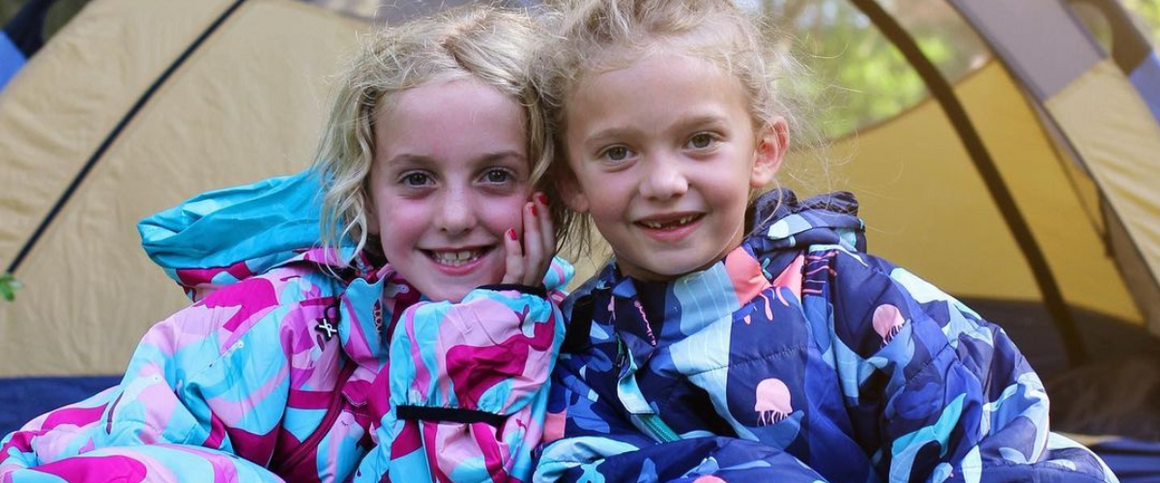 Selk'bag wearable sleeping bag for camping, roadtrip, hiking, blanket, backpacking, rv, van, slumber parties, hammock, slumber parties