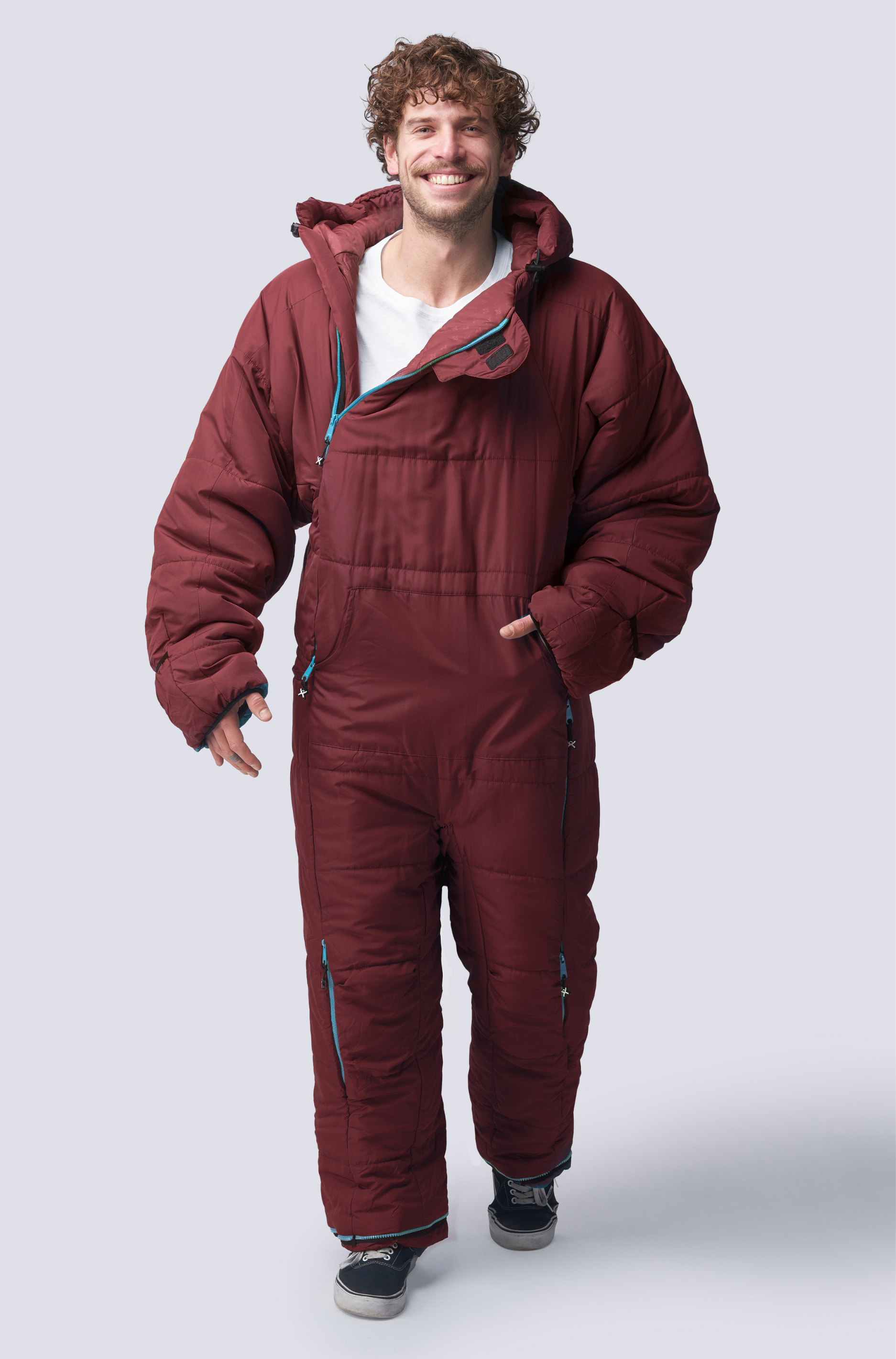 Original Recycled - Burgundy Earth - Selk'bag - The Original Wearable Sleeping Bag