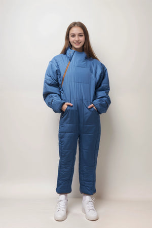 Kids - Foggy Blue - Selk'bag - The Original Wearable Sleeping Bag