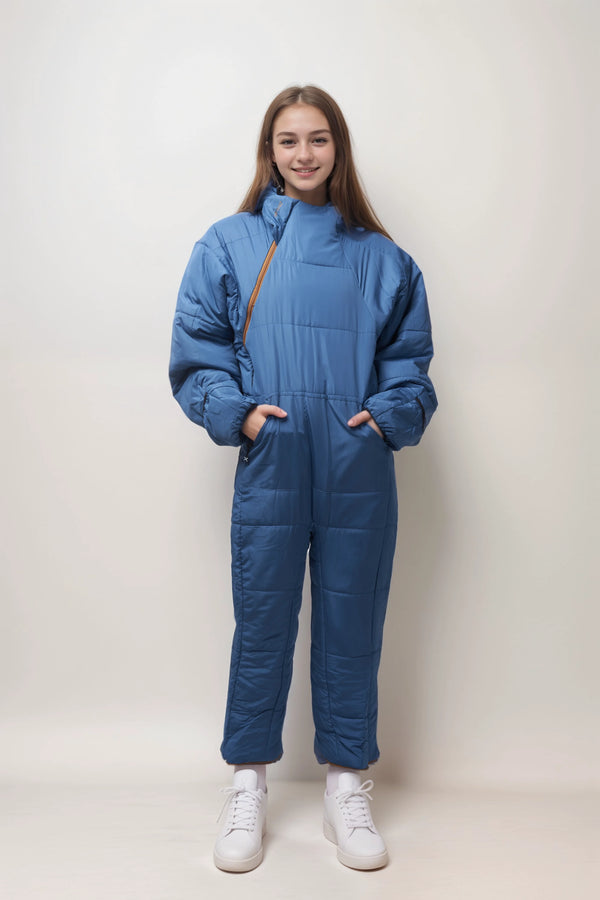 Kids - Foggy Blue - Selk'bag - The Original Wearable Sleeping Bag
