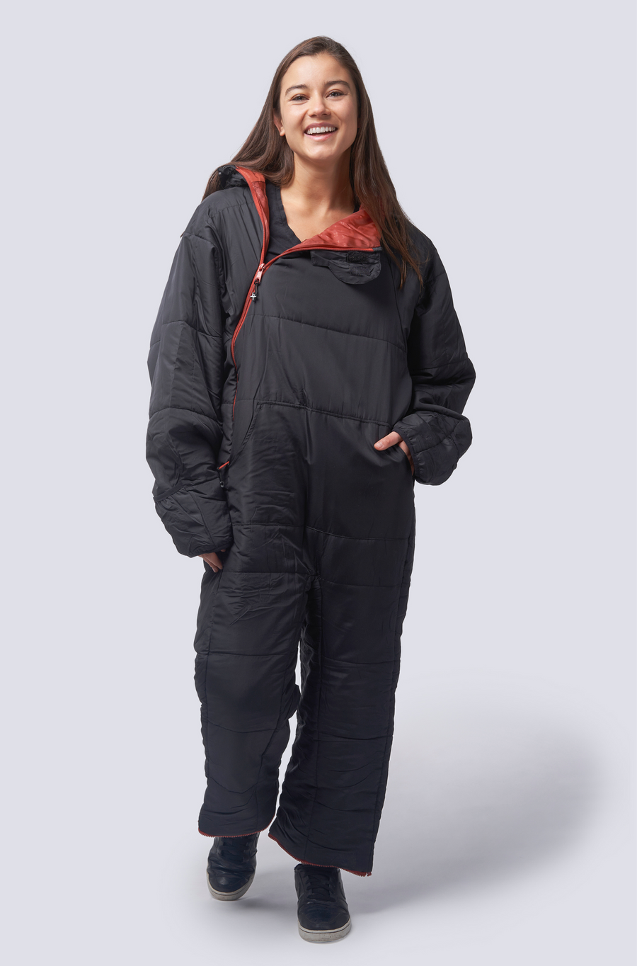 Selk'bag Lite Wearable Sleeping Bag - Outdoor and Indoor Sleeping Bags for Camping, Hiking, Travel, and Backpacking w/ Stuff Sack - Lightweight Sleeping Bag Suit - Temp Rating 48-55 degrees F – 100% recycled materials