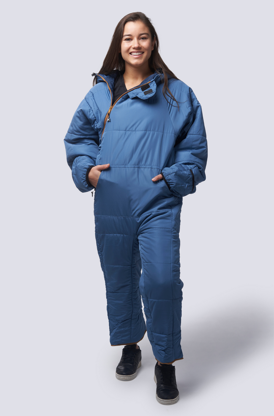 Selk'bag Lite Wearable Sleeping Bag - Outdoor and Indoor Sleeping Bags for Camping, Hiking, Travel, and Backpacking w/ Stuff Sack - Lightweight Sleeping Bag Suit - Temp Rating 48-55 degrees F