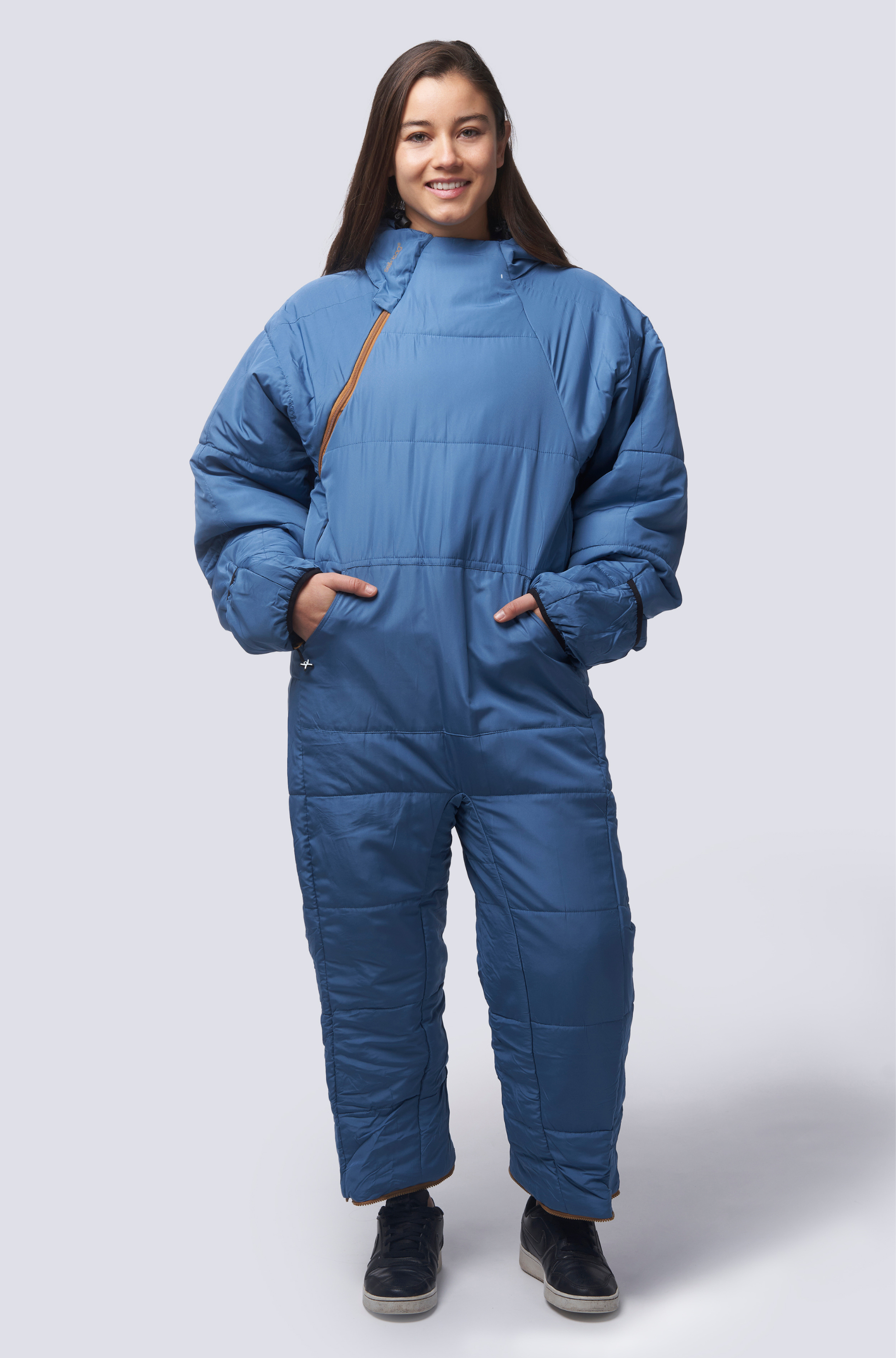 Selk Bag Lite Recycled Wearable Sleeping Bag Small Foggy Blue