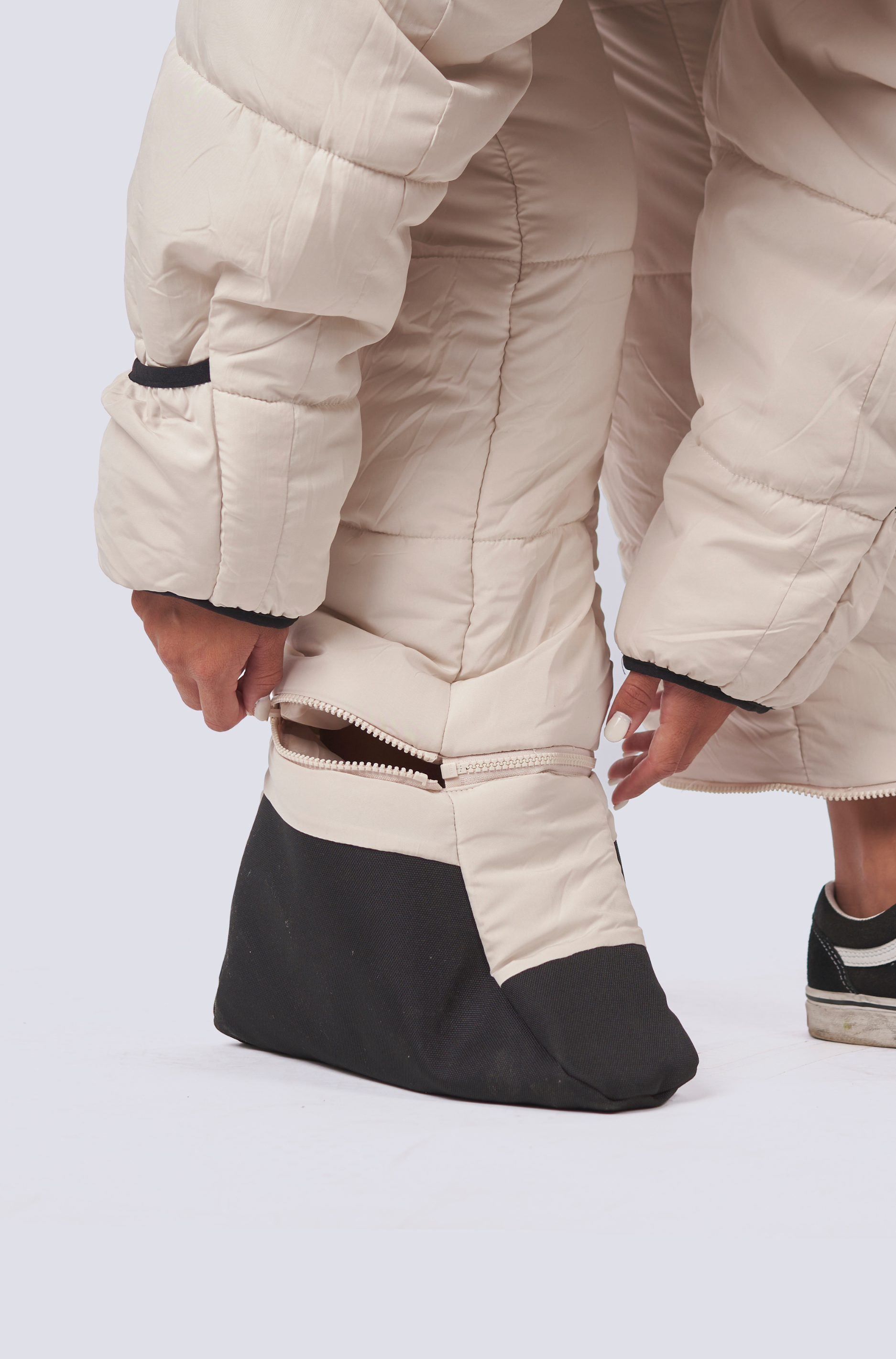 Selk'bag Lite Recycled Wearable Sleeping Bag Hueso White