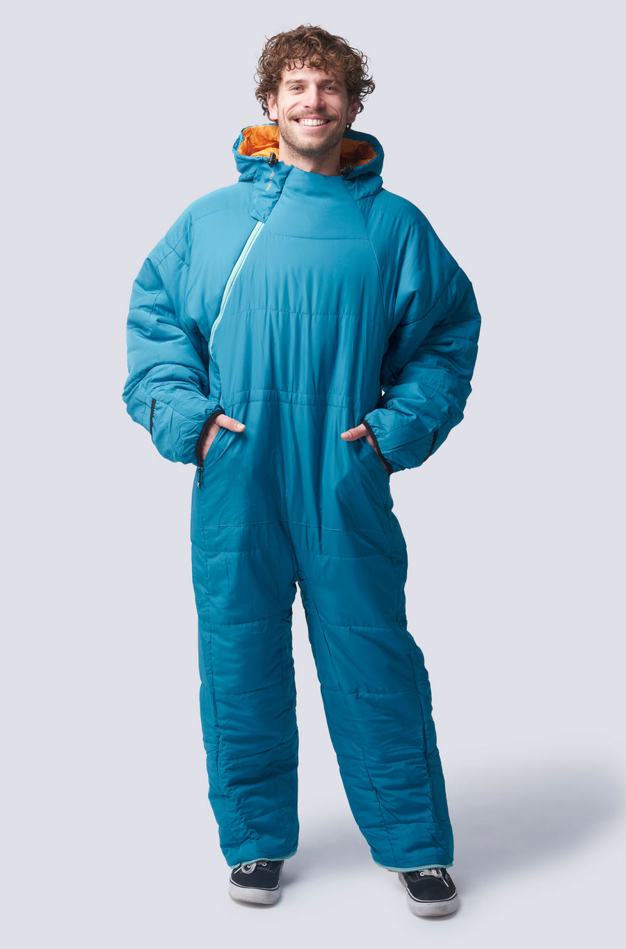 Selk'bag Lite Wearable Sleeping Bag - Outdoor and Indoor Sleeping Bags for Camping, Hiking, Travel, and Backpacking w/ Stuff Sack - Lightweight Sleeping Bag Suit - Temp Rating 48-55 degrees F – 100% recycled materials