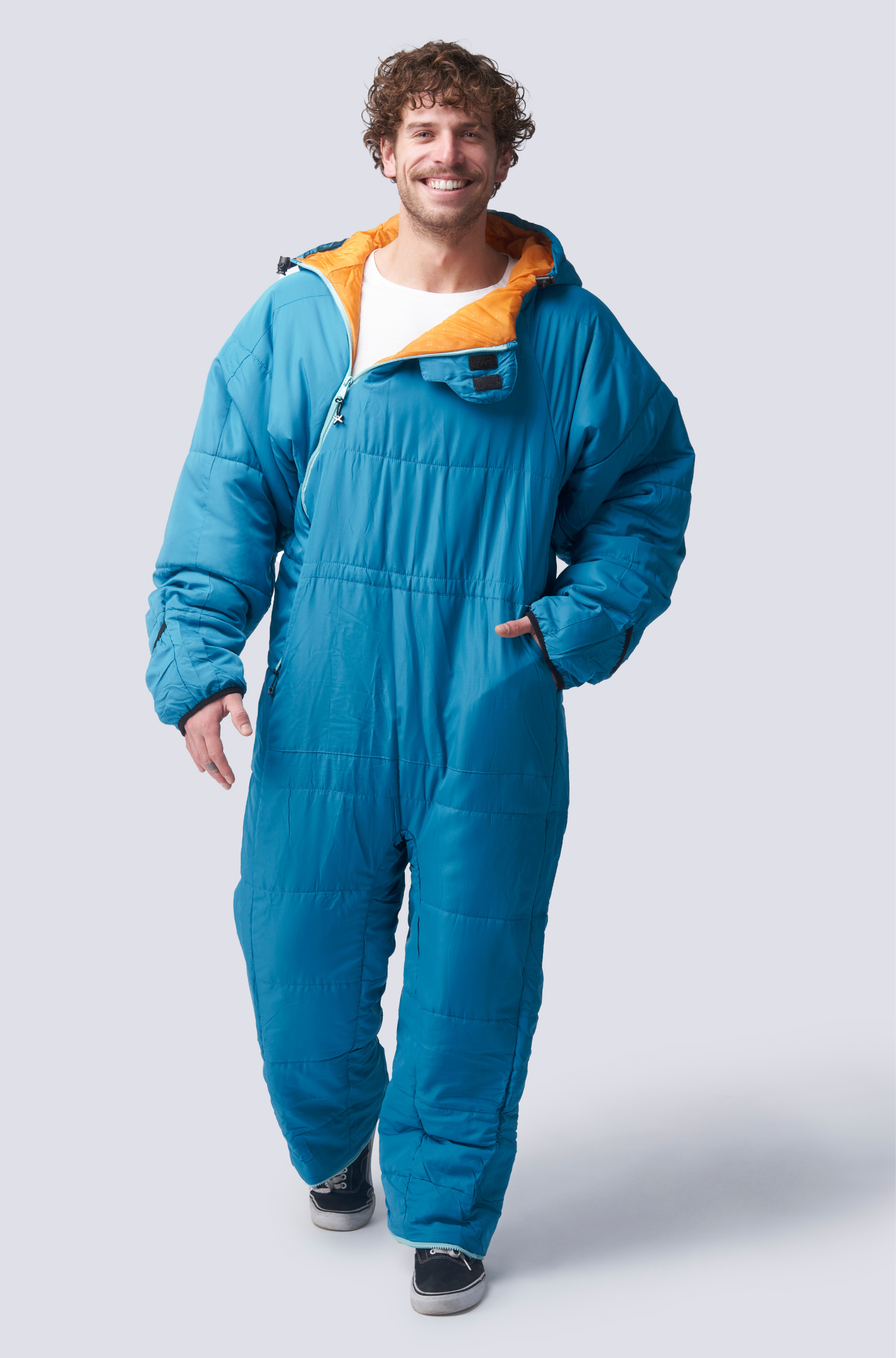 Lite Recycled Teal Sunlight Selk bag The Original Wearable Sleeping Bag